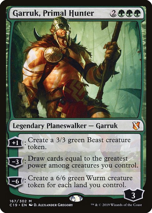 Garruk, Primal Hunter (C19-167)