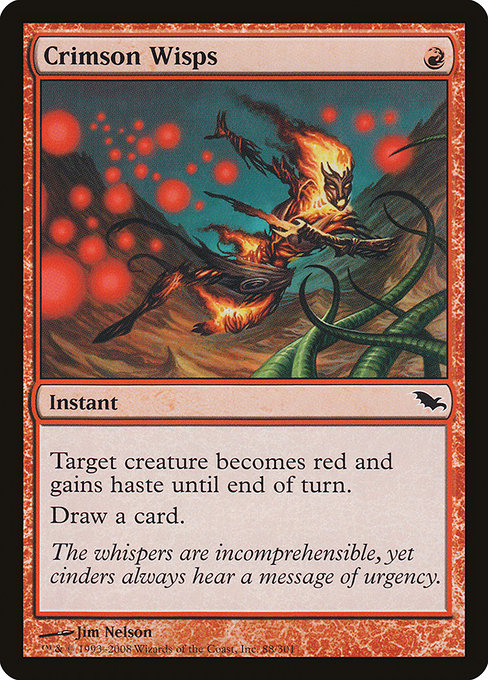 Crimson Wisps (SHM-88)