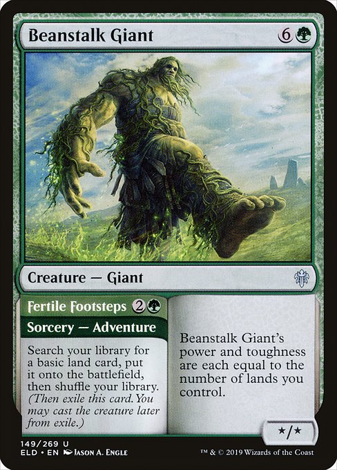 Beanstalk Giant // Fertile Footsteps (ELD-149)