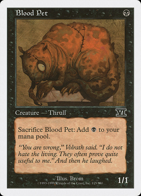 Blood Pet (6ED-115)