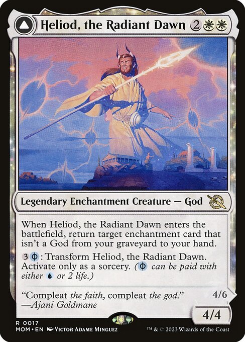 Heliod, the Radiant Dawn // Heliod, the Warped Eclipse (MOM-17)