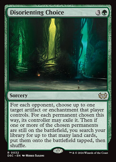 Disorienting Choice (DSC-32)