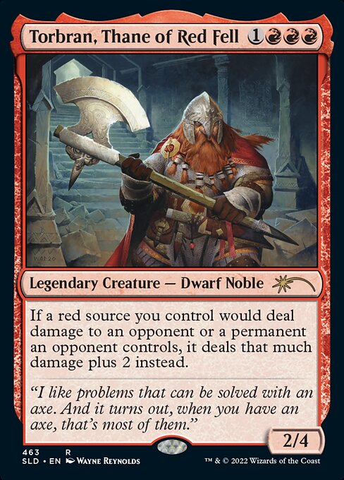 Torbran, Thane of Red Fell (SLD-463) (Foil)