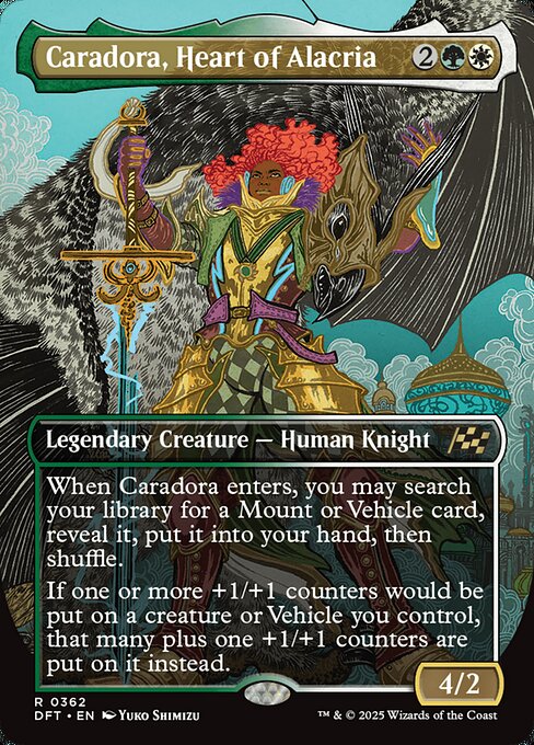 Caradora, Heart of Alacria (DFT-362)