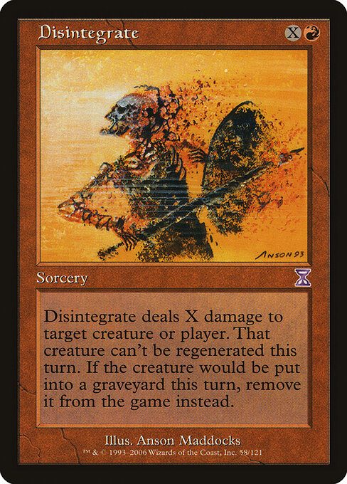 Disintegrate (TSB-58)