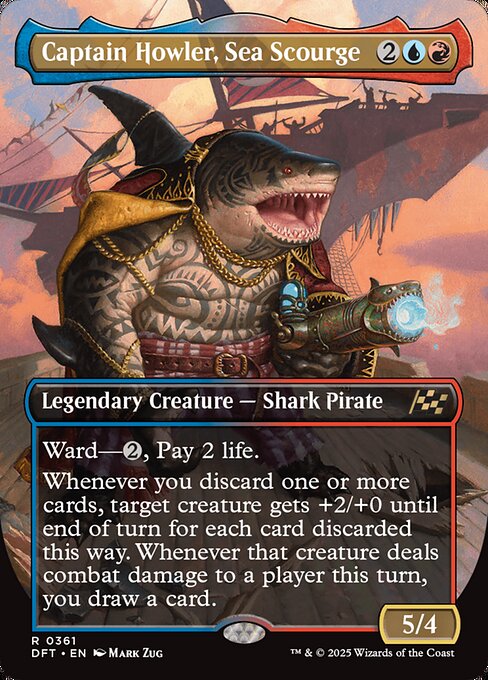 Captain Howler, Sea Scourge (DFT-361)