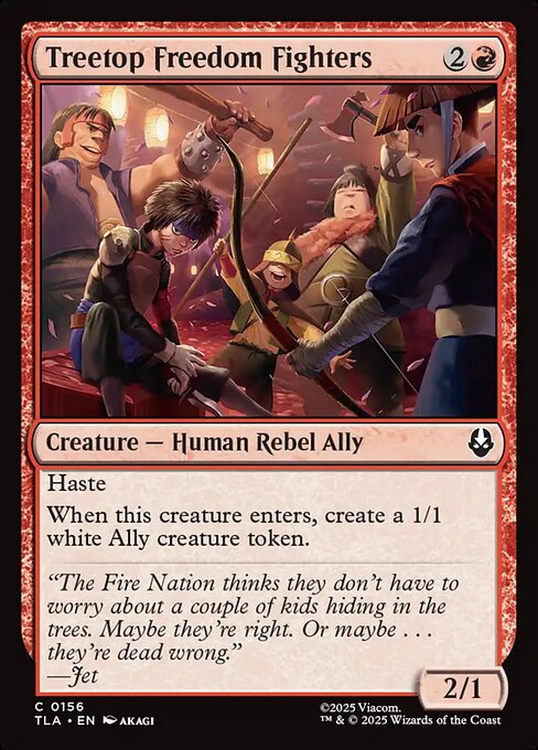 Treetop Freedom Fighters (TLA-156)