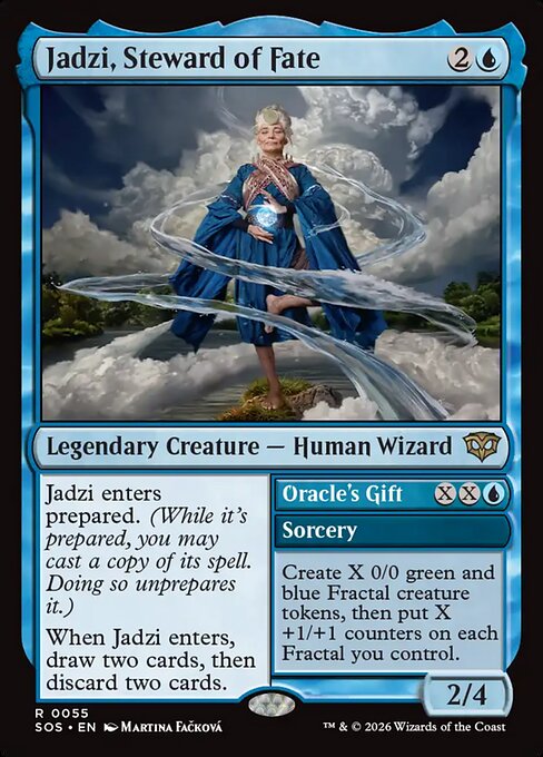 Jadzi, Steward of Fate // Oracle's Gift (SOS-55)