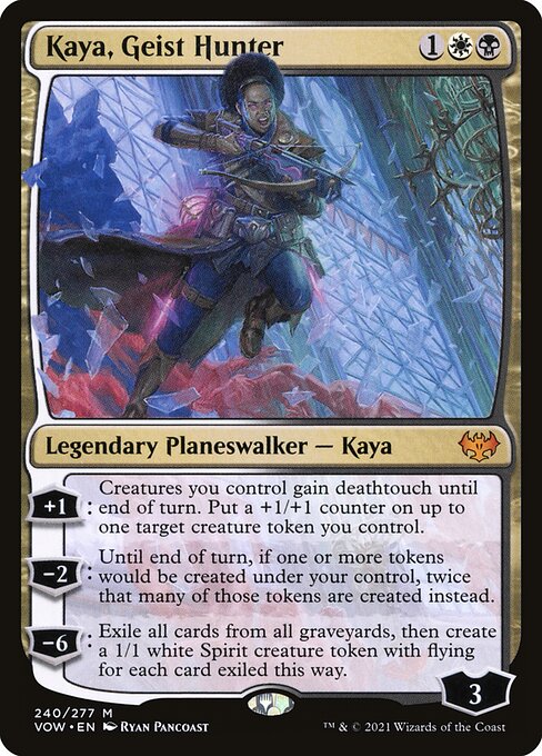 Kaya, Geist Hunter (VOW-240) (Foil)
