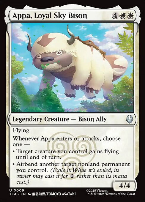 Appa, Loyal Sky Bison (TLA-9)