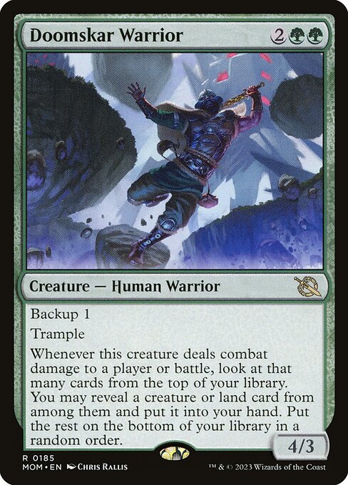 Doomskar Warrior (MOM-185)