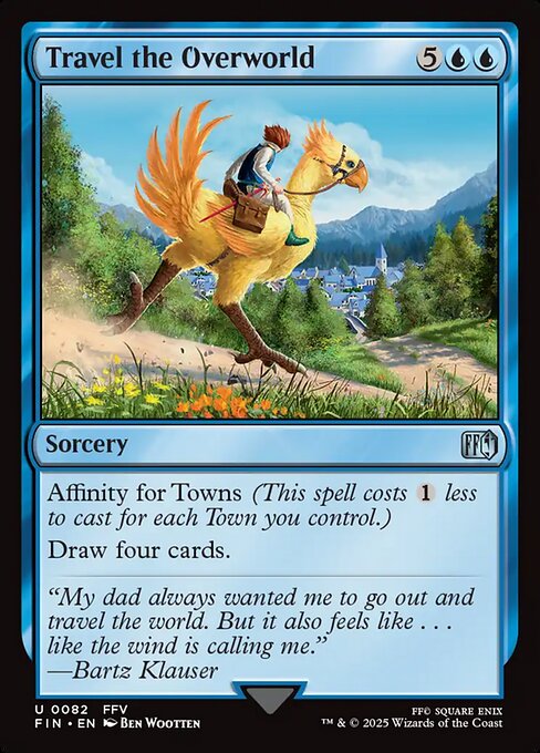 Travel the Overworld (FIN-82)