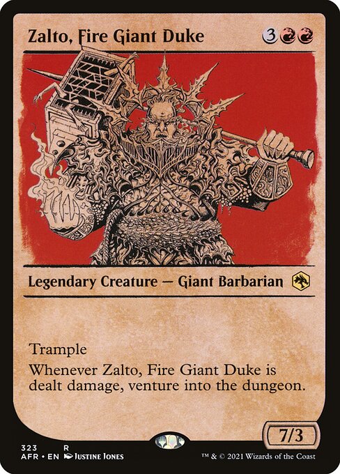 Zalto, Fire Giant Duke (AFR-323)