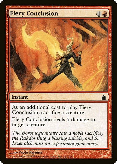 Fiery Conclusion (RAV-122)