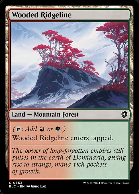 Wooded Ridgeline (BLC-353)