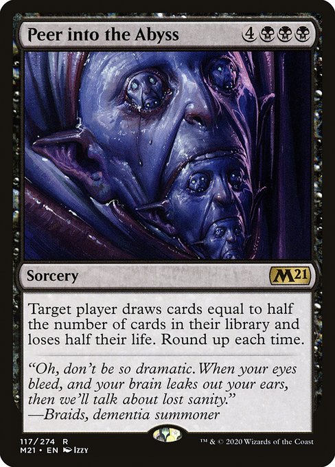 Peer into the Abyss (M21-117)