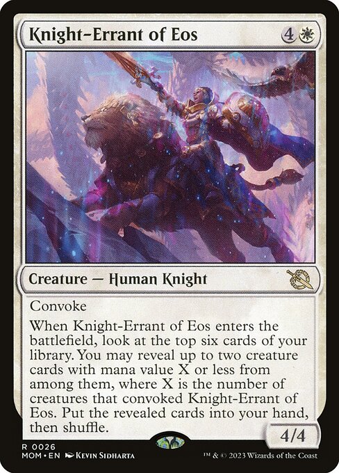 Knight-Errant of Eos (MOM-26)