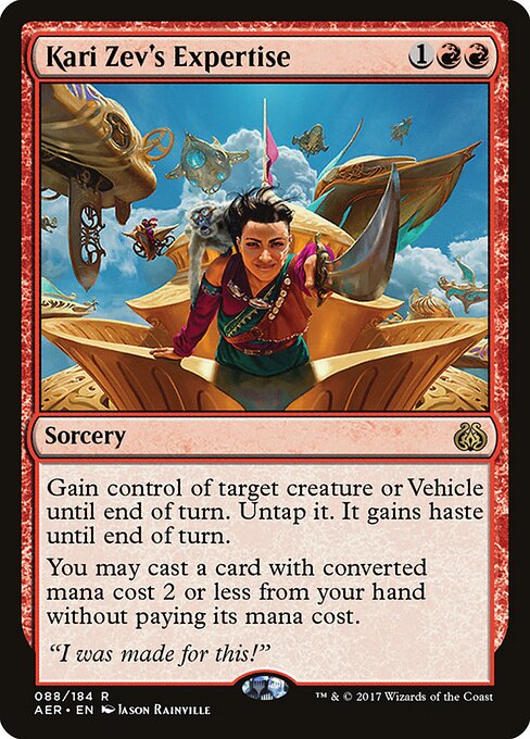 Kari Zev's Expertise (AER-88) (Foil)