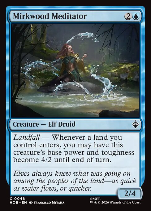 Mirkwood Meditator (HOB-48) (Foil)