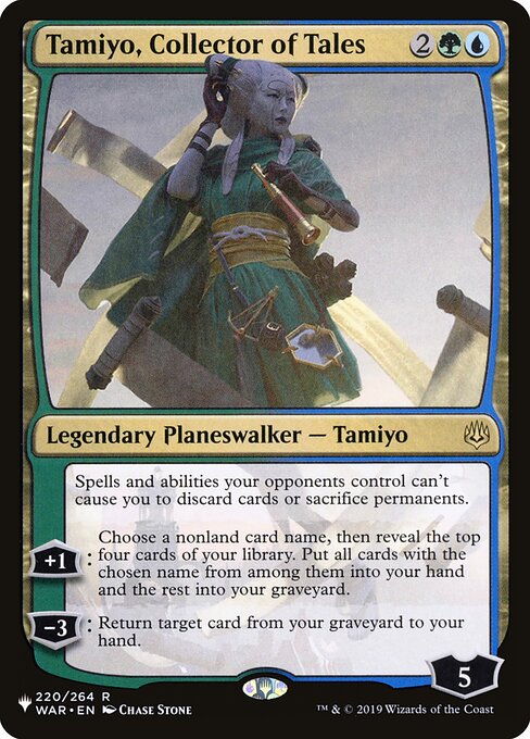 Tamiyo, Collector of Tales (PLST-WAR-220)