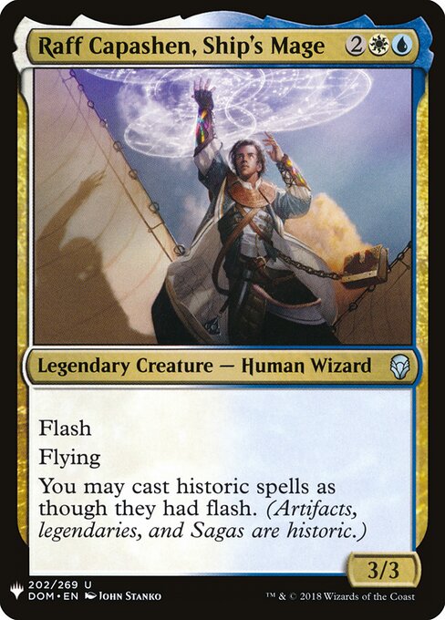 Raff Capashen, Ship's Mage (PLST-DOM-202)