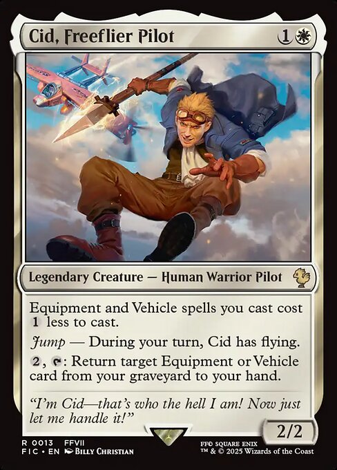 Cid, Freeflier Pilot (FIC-13)