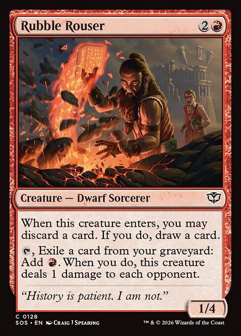 Rubble Rouser (SOS-128) (Foil)
