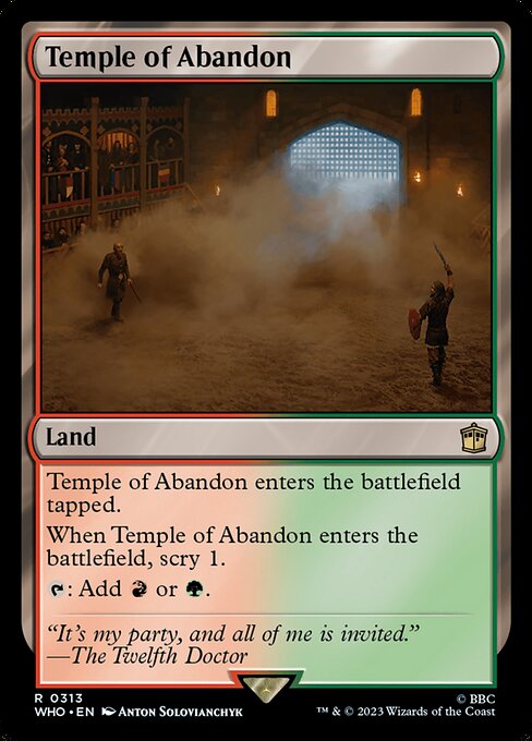 Temple of Abandon (WHO-313)