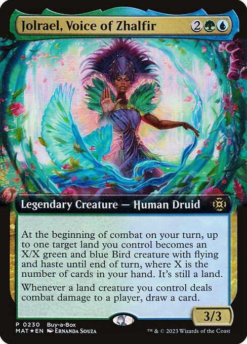Jolrael, Voice of Zhalfir (MAT-230) (Foil)