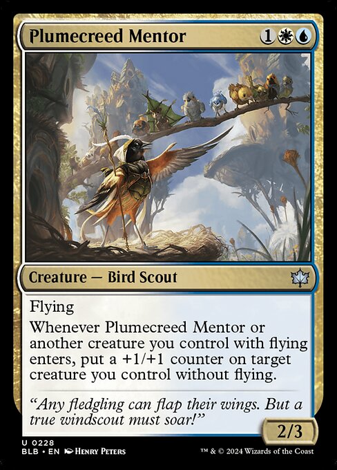 Plumecreed Mentor (BLB-228)
