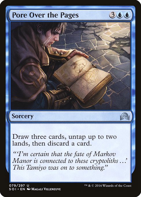 Pore Over the Pages (SOI-79)