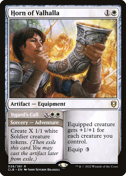 Horn of Valhalla // Ysgard's Call (CLB-26)