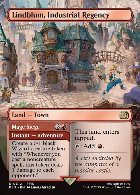 Lindblum, Industrial Regency // Mage Siege (FIN-312)