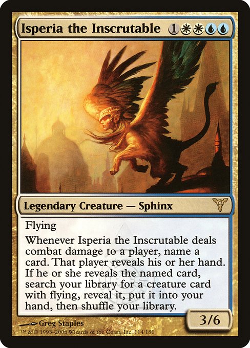 Isperia the Inscrutable (DIS-114)