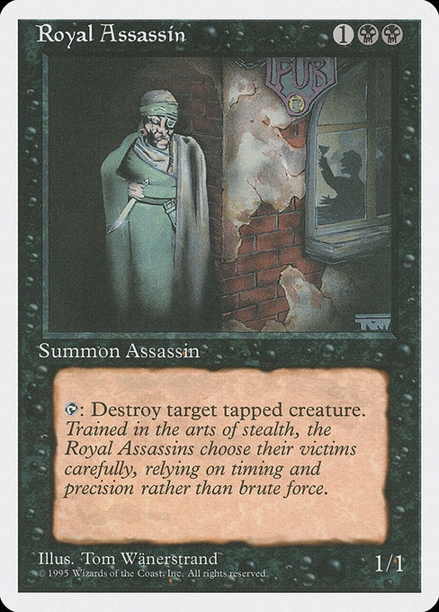 Royal Assassin (4ED-157) [Light Played]