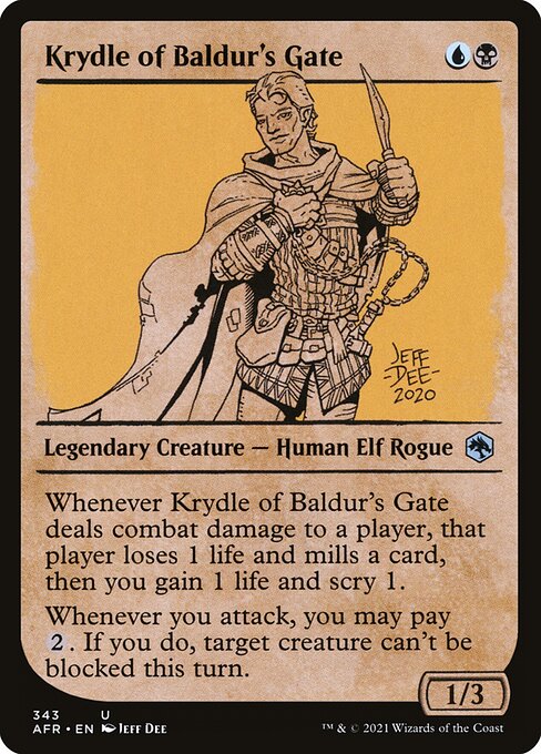 Krydle of Baldur's Gate (AFR-343)