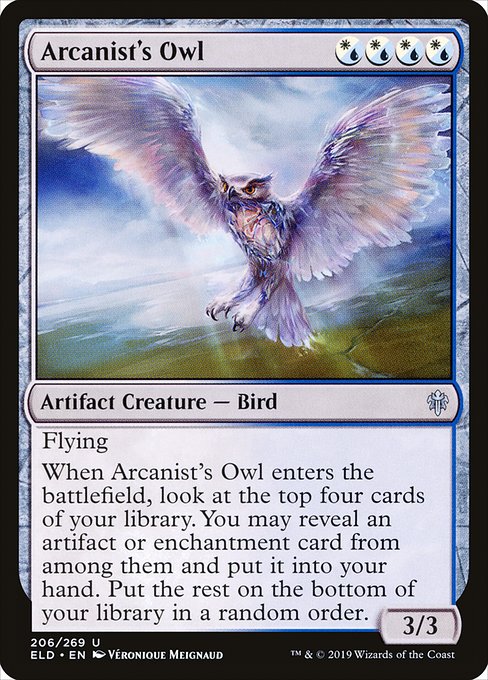 Arcanist's Owl (ELD-206)