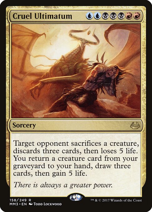 Cruel Ultimatum (MM3-158)