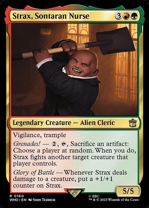 Strax, Sontaran Nurse (WHO-160)