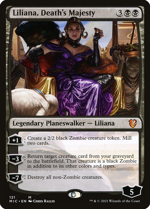 Liliana, Death's Majesty (MIC-121)