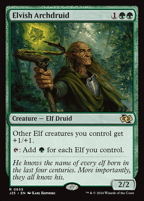 Elvish Archdruid (J25-655)