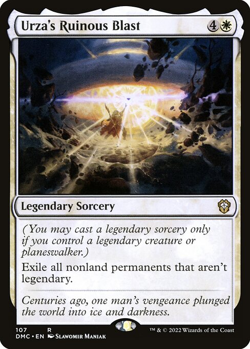 Urza's Ruinous Blast (DMC-107)
