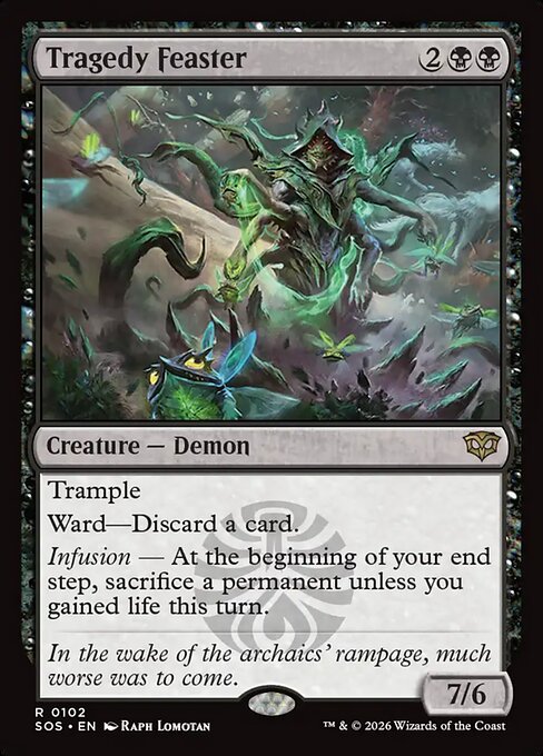Tragedy Feaster (SOS-102) (Foil)