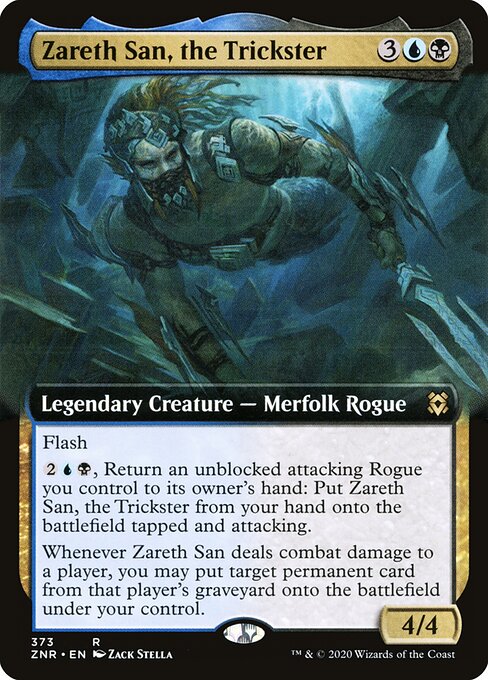 Zareth San, the Trickster (ZNR-373) (Foil)