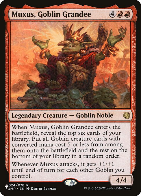 Muxus, Goblin Grandee (PLST-JMP-24)
