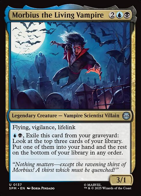 Morbius the Living Vampire (SPM-137) (Foil)