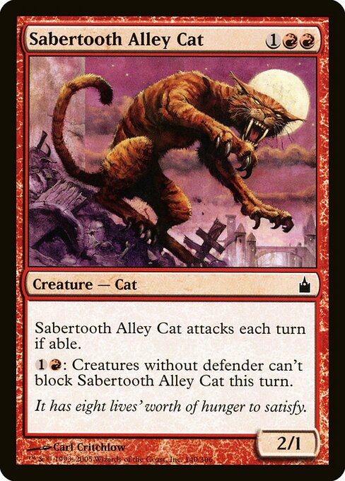 Sabertooth Alley Cat (RAV-140)