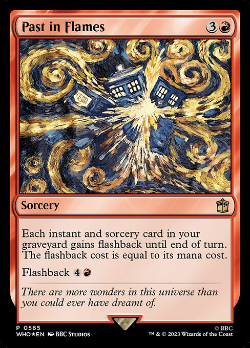 Past in Flames (WHO-565) (Foil)
