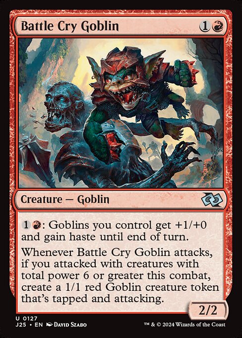 Battle Cry Goblin (J25-127)