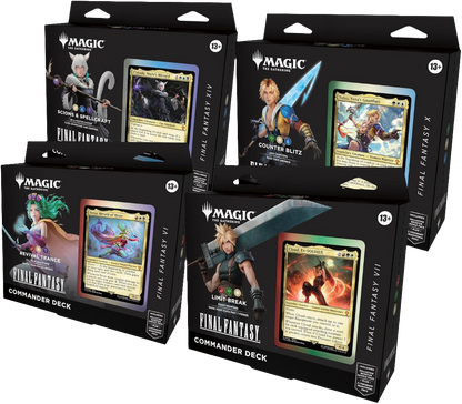 Magic The Gathering: Final Fantasy Commander Decks